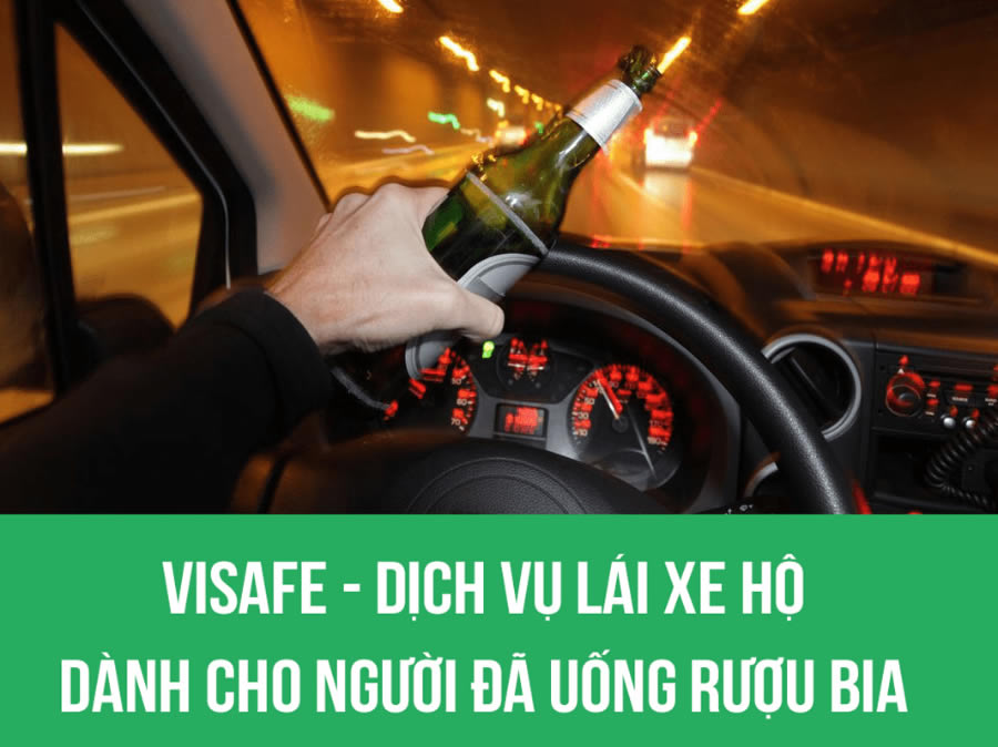 Dịch vụ lái xe hộ cho người say rượu bia về nhà TP Vinh Nghệ An