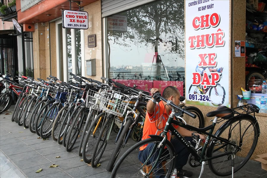 Cho thuê xe đạp điện tại TP Vinh Nghệ An